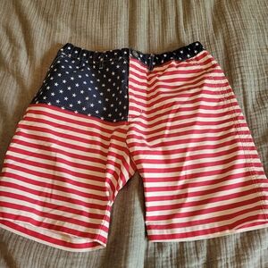 Chubbies Patriotic Red and Blue Men's Golf Shorts